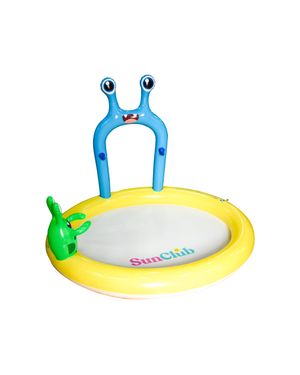 Piscina Inflable Diseño Monstruo con Accesorios de Juego