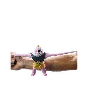 Muñeco Stretchapalz World Wrestling Bam Bam