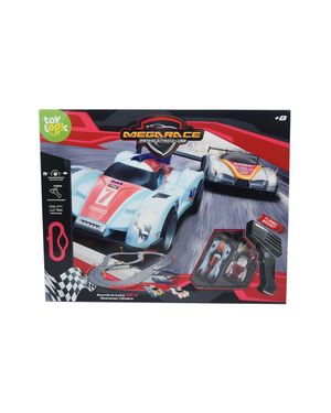 Pista Eléctrica Mega Race Incluye 2 Carros Toy Logic