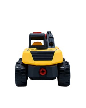 Carro de Fricción Construcción Workers Truck Pala Excavadora Toy Logic