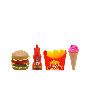 Set De Comida rápida Para Armar VDM Toys