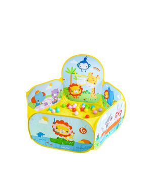 Set Piscina Hexagonal con Pelotas Fisher Frice