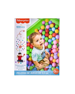 Set Pelotas Multicolor Fisher Price X 100 unid