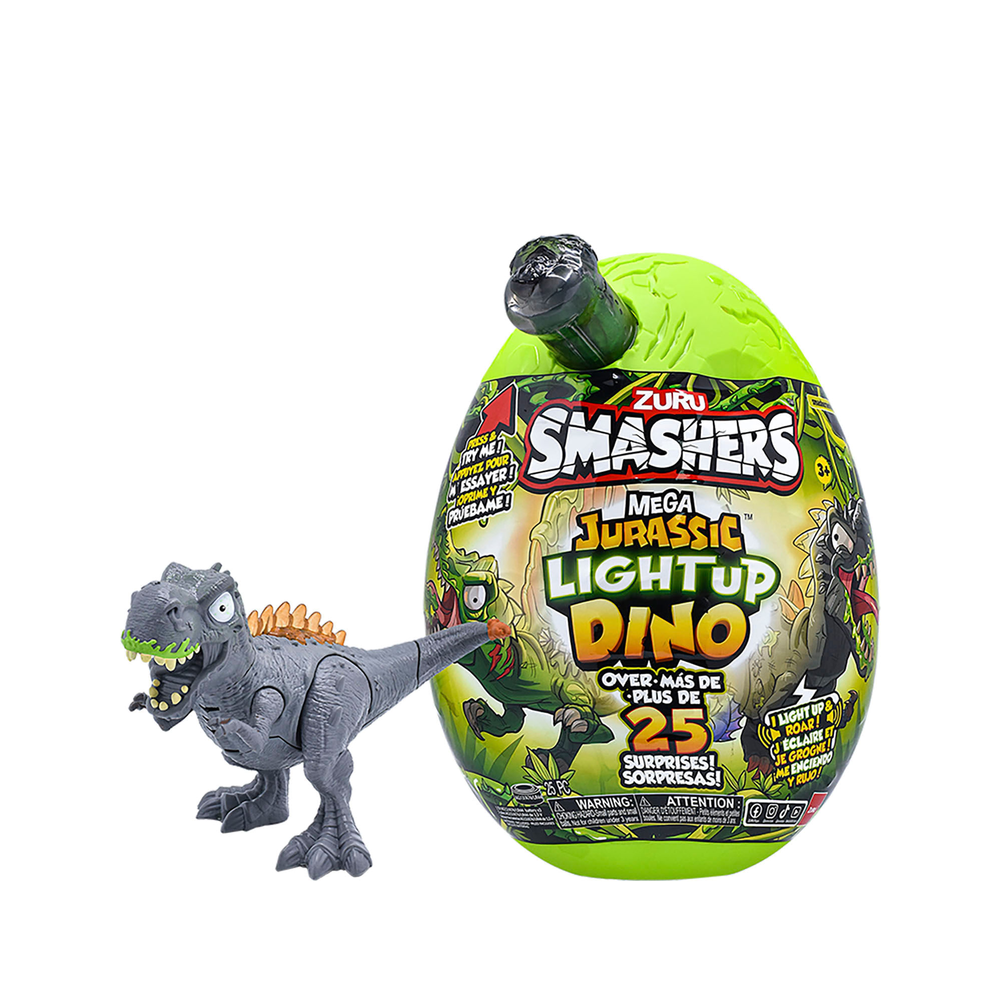 Jurassic World Huevos Sorpresa De Dinosaurios Gigantes Huevo