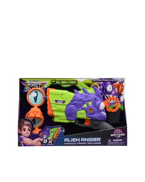 Set Lanzador Monstruo 8 dardos Espuma y 2 objetivos Fast Shots