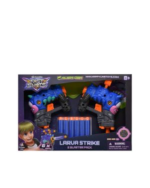 Set Monstruo 2 Lanzadores 6 Dardos Espuma Fast Shots