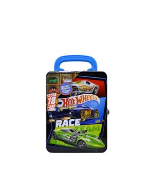 Organizador Metálico para 18 Carros Hot Wheels Negro