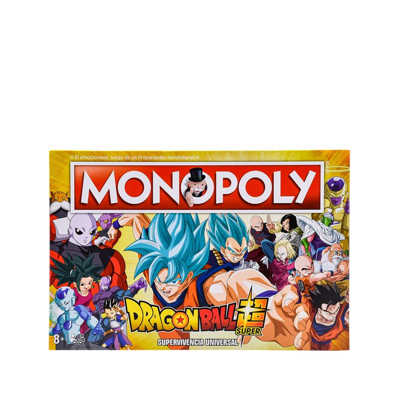 Juego De Mesa Monopoly Dragon Ball - Tienda Online Toy Logic