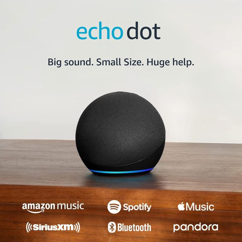 Echo Auto Parlante Asistente De Voz Con Alexa