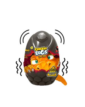 Peluche Crackin Eggs Edición Lava Dino Sorpresa