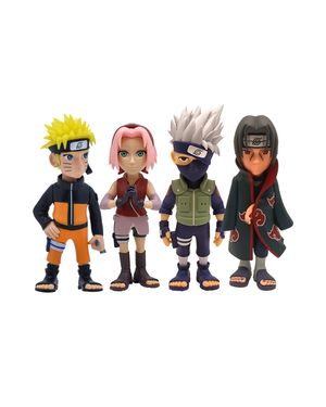 Minix Set de 4 Figuras Coleccionables Naruto