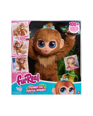 Peluche Interactivo FurReal Mono Peanut