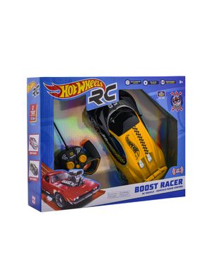 Carro A Control Remoto Hot Wheels New Amarillo