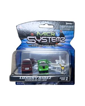 Pack x 3 Carros Luxury Micro Systemz