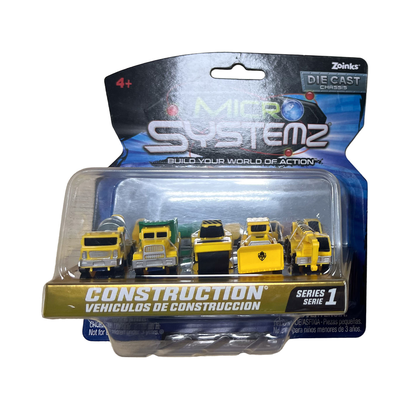 Pack x Carros Construction Micro Systemz Tienda Online Toy Logic