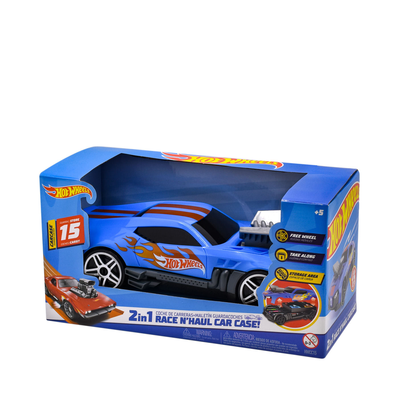 Carro Organizador En Free Wheels Para 15 Carros Hot Wheels