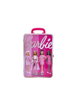 Organizador Metálico 4 Muñecas Barbie Wardrobe Estuche de Colección