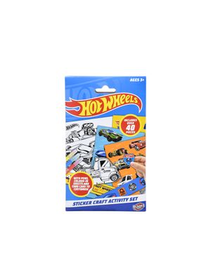Set de Actividades Stickers Hot Wheels Crea y Decora con Pegatinas