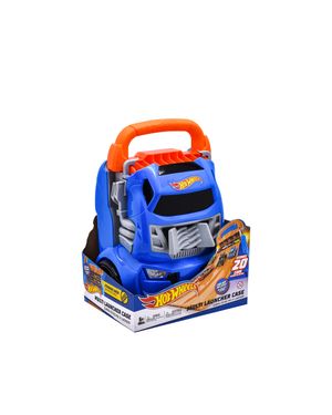 Multilauncher en Forma Carro para 20 Carros Organizador y Lanzador Hot Wheels