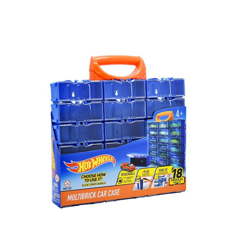 Organizador Multi Brick para 18 Carros Estuche Hot Wheels Tienda Online Toy Logic