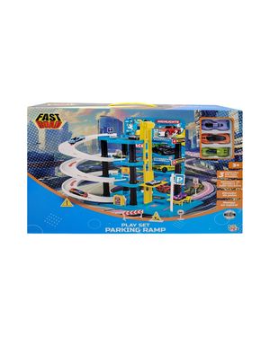 Playset Parking Ramp Fast Road Aventura en el Estacionamiento