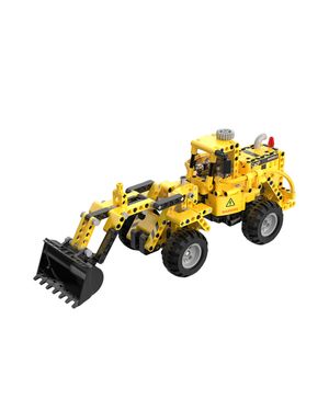 Bloques de Construcción CaDA Máquina Bulldozer Wheel Loader & Wheel Bulldozer