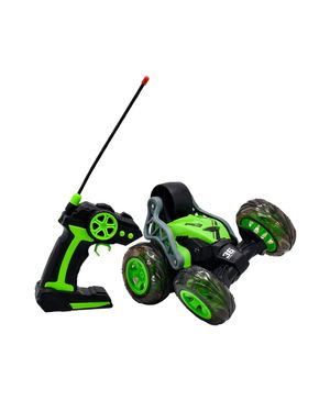Carro a Control Remoto Brave Stunt Verde Toy Logic