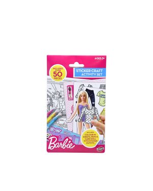 Set de Actividades Stickers Barbie Crea y Decora con Pegatinas