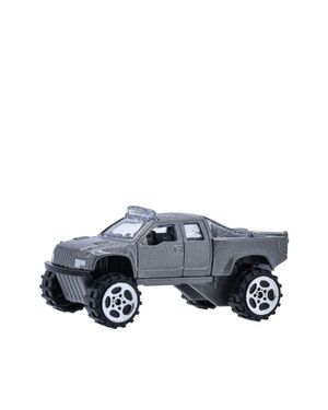 Carro Coleccionable Die Cast Gris Beast Fast Road