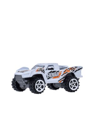 Carro Coleccionable Die Cast Blanco Warrior Fast Road