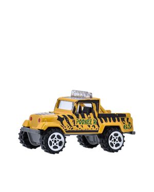 Carro Coleccionable Die Cast Amarillo Tigger Paw Fast Road