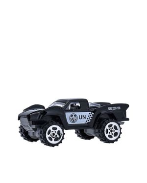 Carro Coleccionable Die Cast Negro Carbon Speed Fast Road