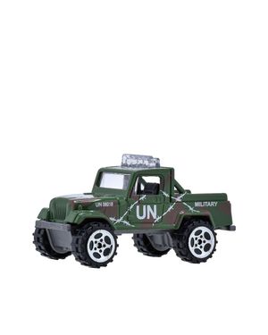 Carro Coleccionable Die Cast Verde Brave Camper Fast Road