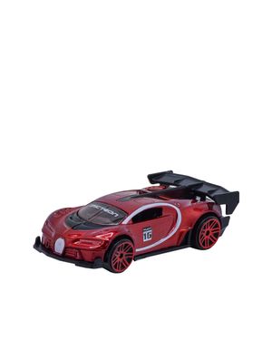 Carro Coleccionable Die Cast Diseño Rojo Furia Fast Road