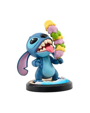 Figura Coleccionable Stitch Glotón Disney 10 cms