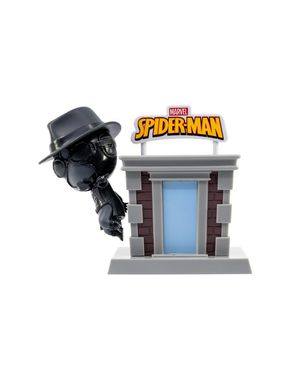 Figura Coleccionable Spider Man Negro Noir Tower Series 10 cms