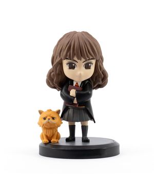 Figura Coleccionable Hermione con Crookshanks Gato Harry Potter 10 cm