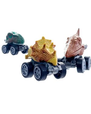 Set de Carros Dinosaurios para Niños Vehículos Temáticos
