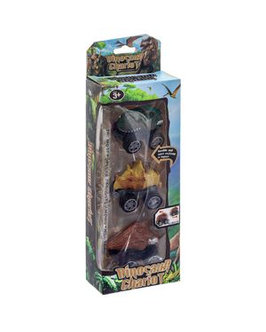 Set de Carros Dinosaurios para Niños Vehículos Temáticos