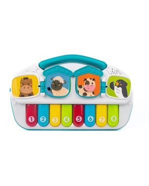 Piano Teclado Musical para Niños con Luces y Sonidos