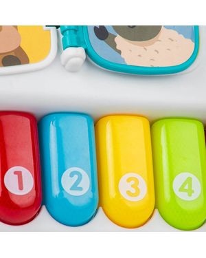 Piano Teclado Musical para Niños con Luces y Sonidos