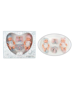 Kit de Muñeca Bebé Reborn con Ropa y 2 Vestidos Extra