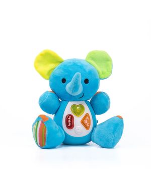 Peluche Interactivo elefante con Luces y Sonidos Educativos