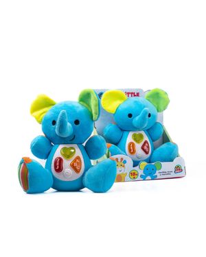 Peluche Interactivo elefante con Luces y Sonidos Educativos