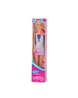 Muñeca Bonnie Pink con Vestido Arcoíris Colorido
