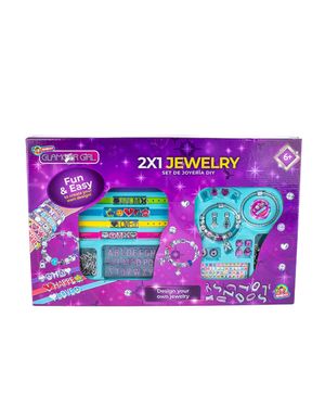 Súper Set 2 en 1 de Belleza y Pulseras para Niñas