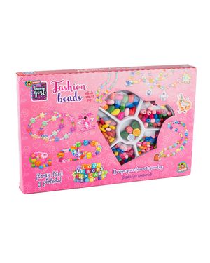 Set de Cuentas de Madera en Carterita para Crear Joyería Infantil