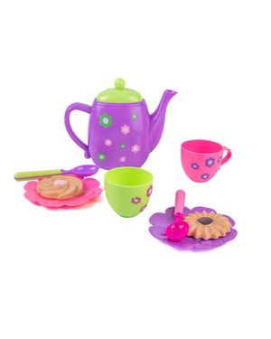 Set de Juego de Té Infantil Juguete de Imitación para Niñas