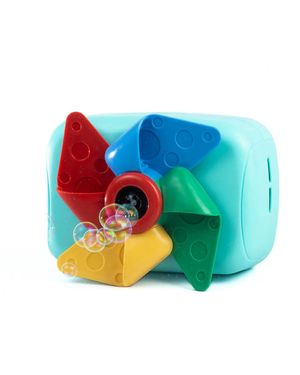 Cámara de Burbujas de Juguete con Sonido Diseño de Aspas