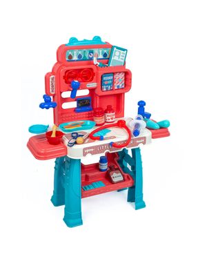 Set Estación Médica de Juguete para Armar Juego de Rol Infantil